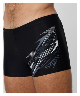 Boxer de baño para hombre Medley Logo Gris/Negro