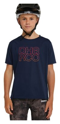 Dharco Tech Kinder T-Shirt Blau