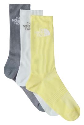Calzini The North Face Multi Sport Grigio/Bianco/Giallo