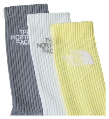 Calzini The North Face Multi Sport Grigio/Bianco/Giallo