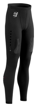 Collant Long Compressport Winter Trail Under Control Noir