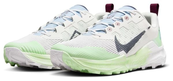 Nike React Wildhorse 8 White Green Trail Running Shoes