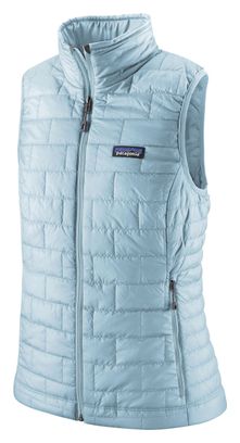 Ärmellose Daunenjacke Damen Patagonia Nano Puff Blau