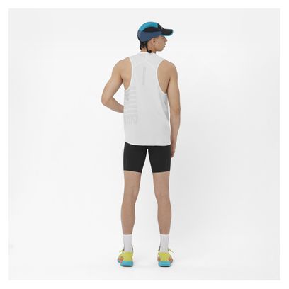 Salomon Sense Aero Graphic Tank Top Weiß Herren