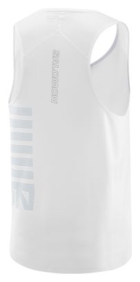 Salomon Sense Aero Graphic Tank Top Weiß Herren