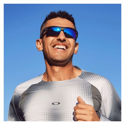Oakley BiSphaera Gris Camo / Prizm Sapphire Polarized Sunglasses - Ref : OO9400-0568