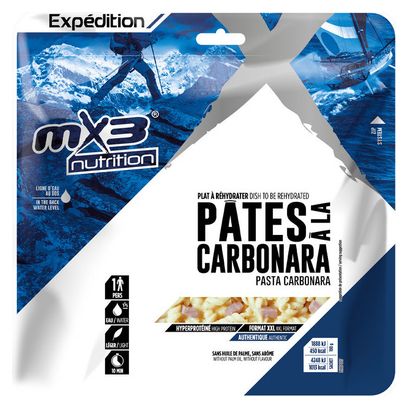 Pasto liofilizzato MX3 High Calorie Carbonara Pasta XXL 225g