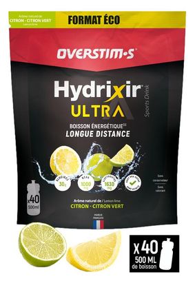 Overstims Hydrixir Ultra Lemon-Lime Energy Drink 1.6kg