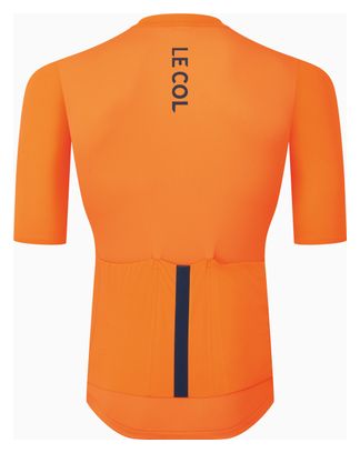 Le Col Pro Lightweight Orange Short Sleeve Jersey