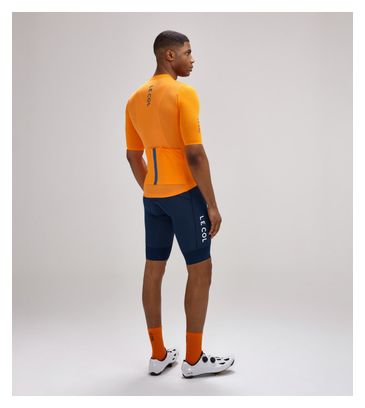 Le Col Pro Lightweight Orange Short Sleeve Jersey