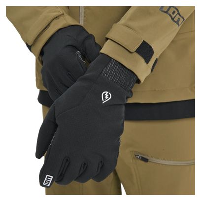 Ion Shelter Amp Softshell MTB Long Gloves Black