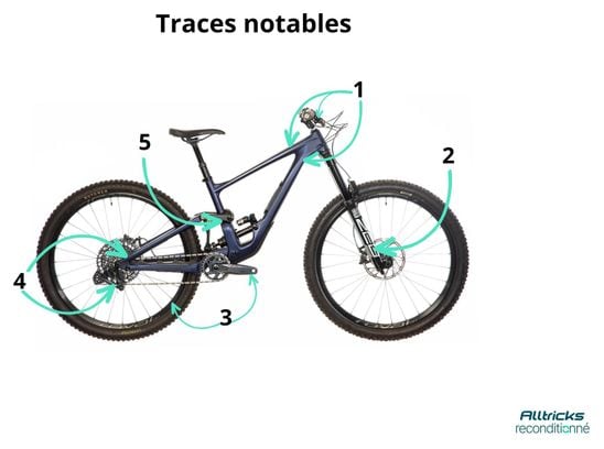 Refurbished Produkt - Mountainbike All-Suspension Specialized Enduro FSR Sram GX Eagle 12V Blau/Violett Matt