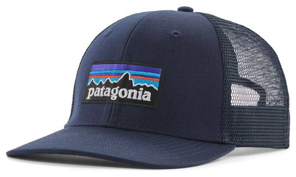 Casquette Patagonia P-6 Logo Trucker Bleu Marine Unisexe