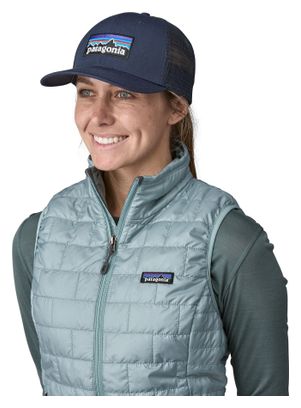 Casquette Patagonia P-6 Logo Trucker Bleu Marine Unisexe