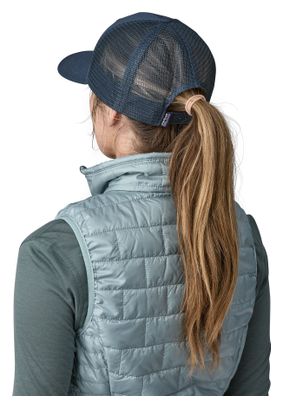 Casquette Patagonia P-6 Logo Trucker Bleu Marine Unisexe