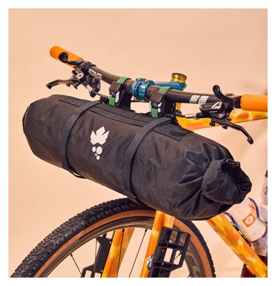 Miss Grape Tendril 10.7 Waterproof 17L Handlebar Bag Black