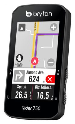 BRYTON Compteur GPS Rider 750T + Ceinture Cardio/Capteur Cadence/Capteur Vitesse