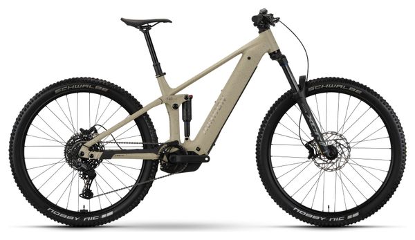 Raymon Korak Comp Shimano 10V 800Wh Bosch 100 Nm 29'' Beige 2026 Mountain Bike elettrica a sospensione integrale
