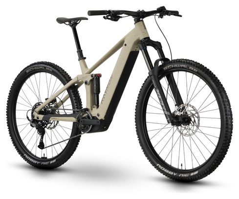 Raymon Korak Comp Shimano 10V 800Wh Bosch 100 Nm 29'' Beige 2026 Mountain Bike elettrica a sospensione integrale