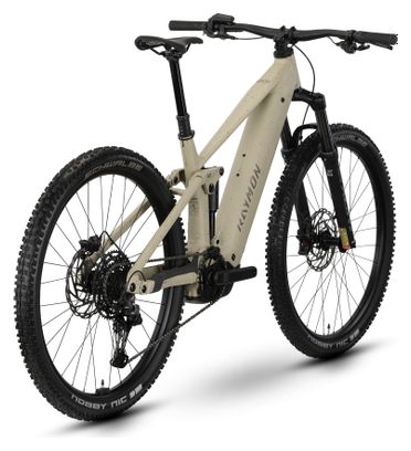 Raymon Korak Comp Shimano 10V 800Wh Bosch 100 Nm 29'' Beige 2026 Mountain Bike elettrica a sospensione integrale