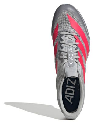 Adidas Performance Adizero Prime SP 4 Grigio/Rosso Scarpe da atletica leggera Unisex
