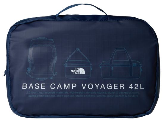 旅行かばん・小分けバッグ THE NORTH FACE BASE CAMP VOYAGER 42L Travel Bag The North Face Base Camp Duffel 42L Blue | Alltricks.com