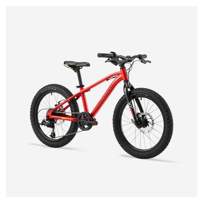 Rockrider Explore 900R 20'' children's mountain bike 6-9 years Red