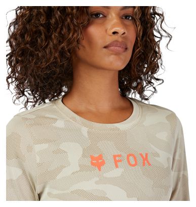 Maglia Fox Ranger Tru Dri Beige a maniche lunghe da donna
