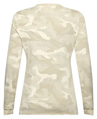 Maglia Fox Ranger Tru Dri Beige a maniche lunghe da donna