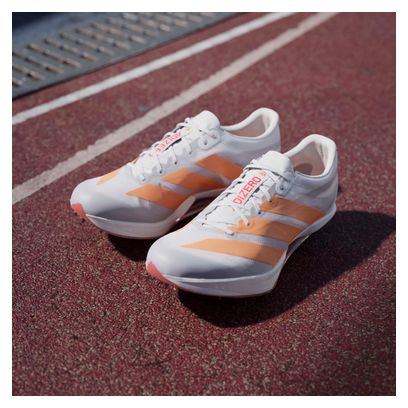 Scarpe da atletica adidas Adizero Prime SP 4 Bianco/Arancione Unisex