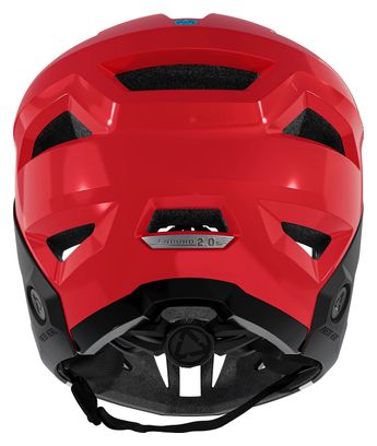 Leatt Enduro 2.0 Casco con mento rimovibile Rosso Bambino