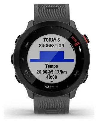 Garmin Forerunner 55 GPS-Uhr Monterra Grau