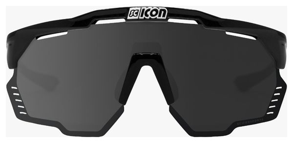 SCICON Aeroshade Kunken Glossy Black / Mirror Grey Goggles