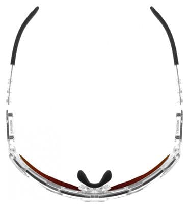 Scicon Sports Aeroshade Kunken Monogram Lunettes De Soleil De Performance Sportive (Scnpp Red Multimirror Monogramme/Briller)