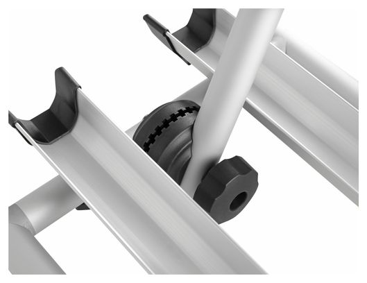 Porte-vélo pour Plateforme Eufab - 2 Vélos Noir Argent