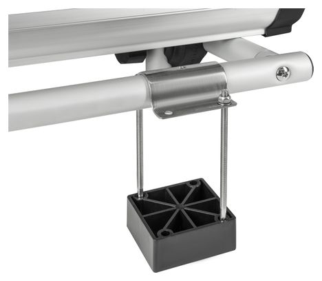 Porte-vélo pour Plateforme Eufab - 2 Vélos Noir Argent