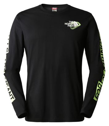 The North Face Uomo Outdoor Graphic Long Sleeve T-Shirt Nero