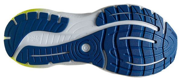 Chaussures de Running Brooks Glycerin GTS 20 Bleu Jaune