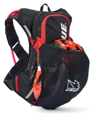 Sac à dos USWE MTB Hydro 8L + poche à eau 3L Rouge Noir