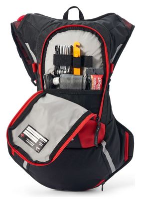 Sac à dos USWE MTB Hydro 8L + poche à eau 3L Rouge Noir