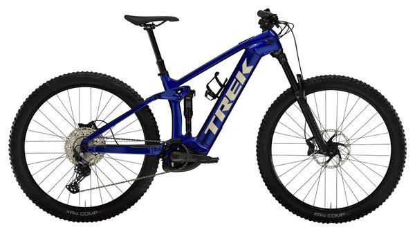 Elektro-Mountainbike All-Suspension Trek Rail 9.5 Shimano Deore 12V 750 Wh 29'' Blau Gen 4