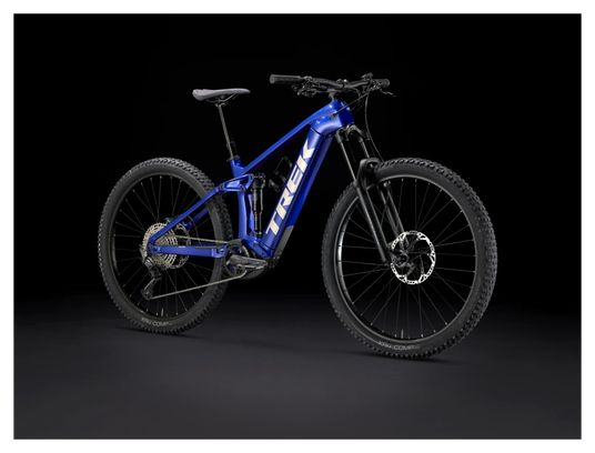 Elektro-Mountainbike All-Suspension Trek Rail 9.5 Shimano Deore 12V 750 Wh 29'' Blau Gen 4