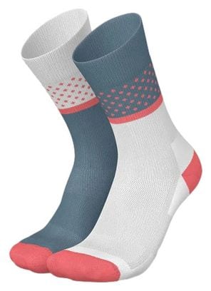 Chaussettes Incylence Renewed 97 Evolution Gris/Corail