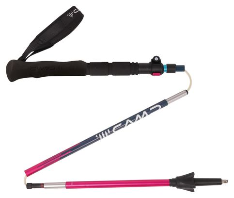 Gereviseerd product - CAMP Sonic Alu Evo Dames Trail Sticks Roze/Blauw