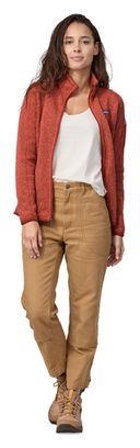 Giacca Patagonia Better Sweater Fleece Donna Rosso