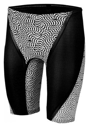 Mickael phelps matrix high waist jammer Swimsuit Black Gray