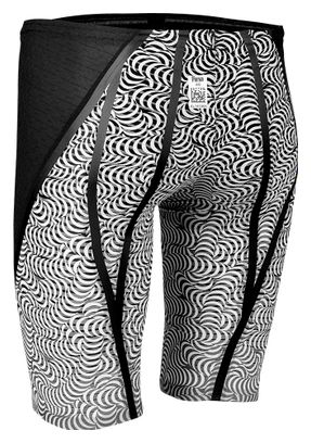 Mickael phelps matrix high waist jammer Swimsuit Black Gray