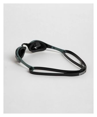 Arena Cobra Edge Swipe Schwimmbrille mit verspiegelten Gläsern in Grau-Schwarz