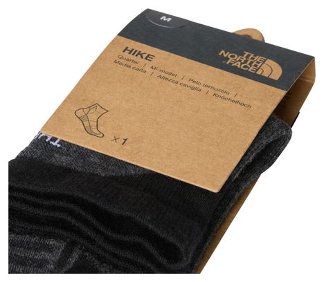 The North Face Hiking Quarter Unisex Socks Black/Grey
