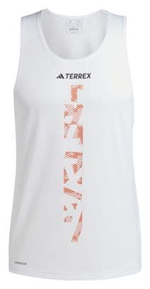 adidas Terrex Xperior Tank Top White Uomo